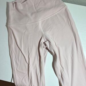 lululemon athletica Light Pink Leggings